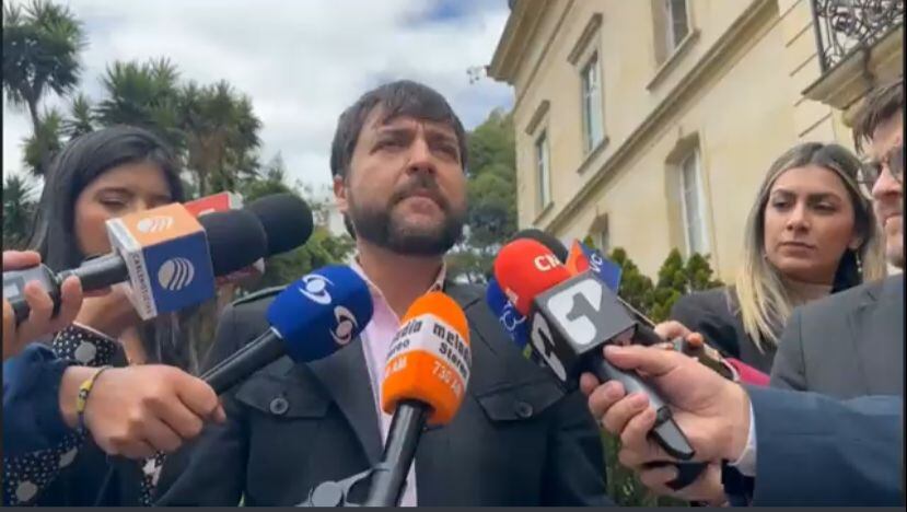 Alcalde Pumarejo en Bogotá.