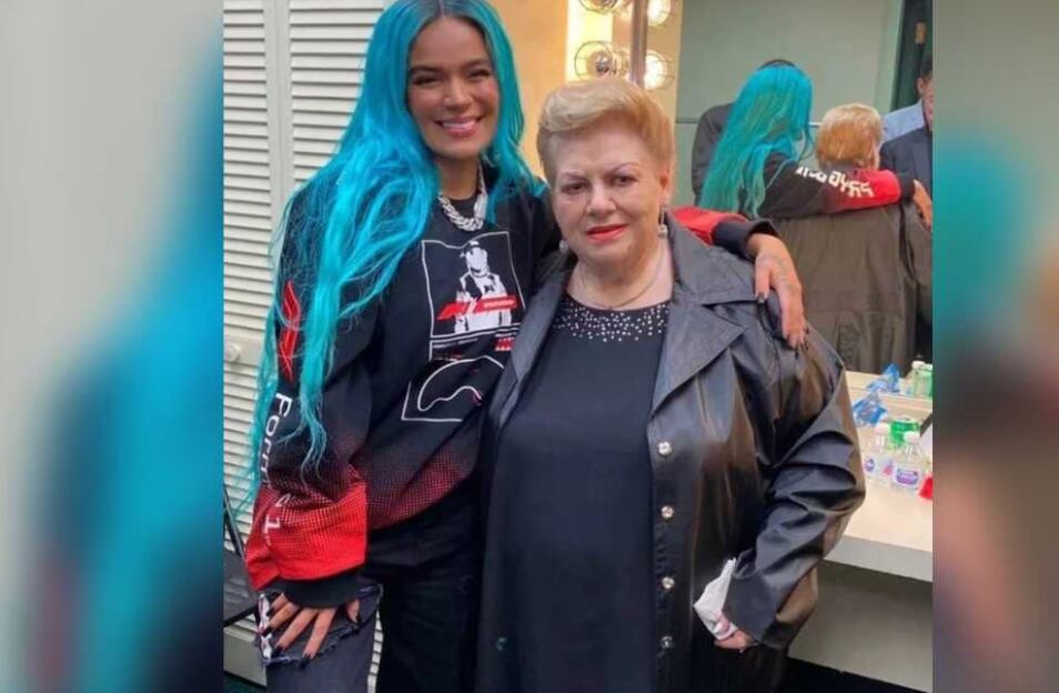 Paquita la del Barrio agradeció Karol G por su versión de la canción 'Rata de dos Patas'.