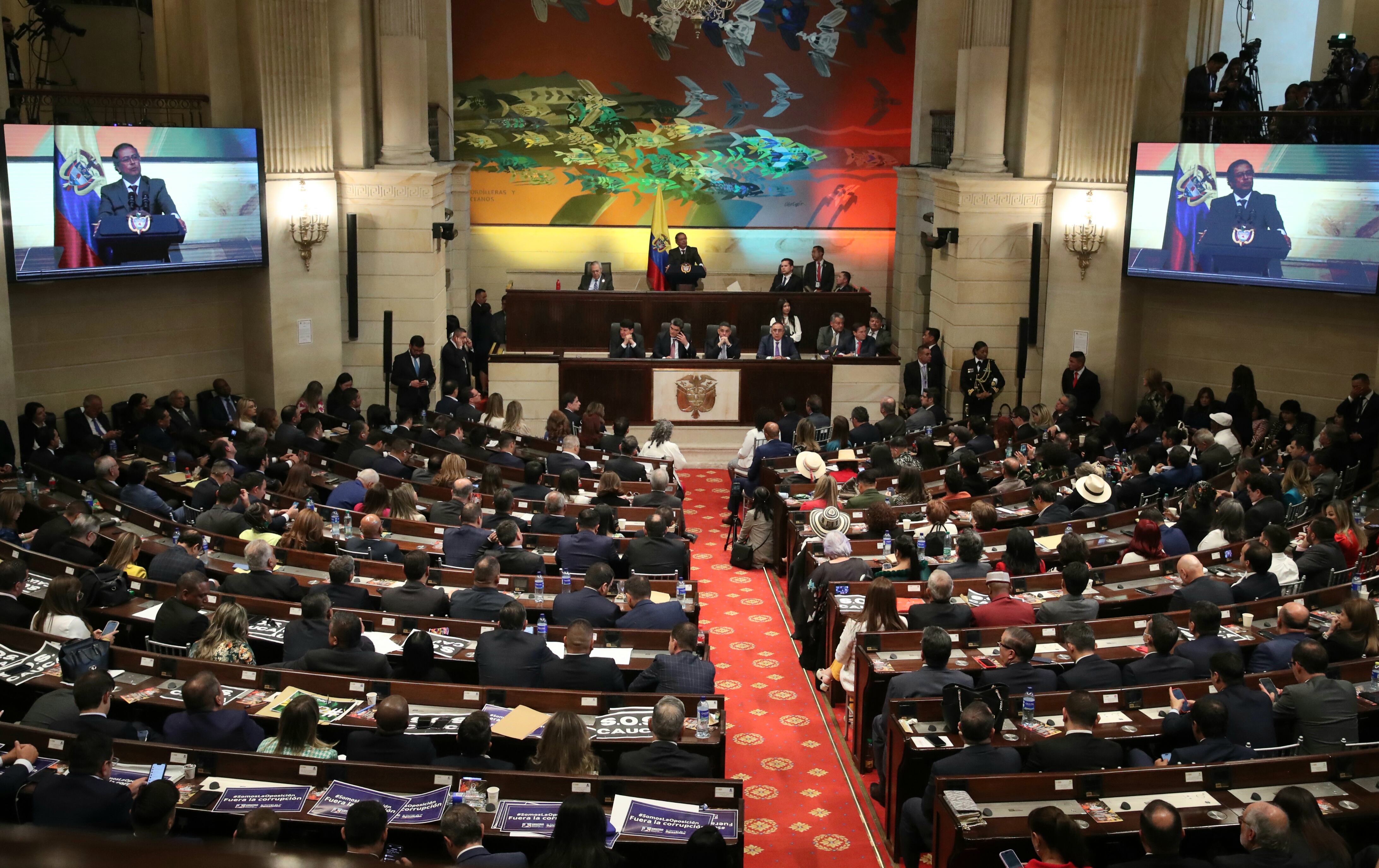 Instalación del Congreso 2024, nueva legislatura
Presidente Gustavo Petro