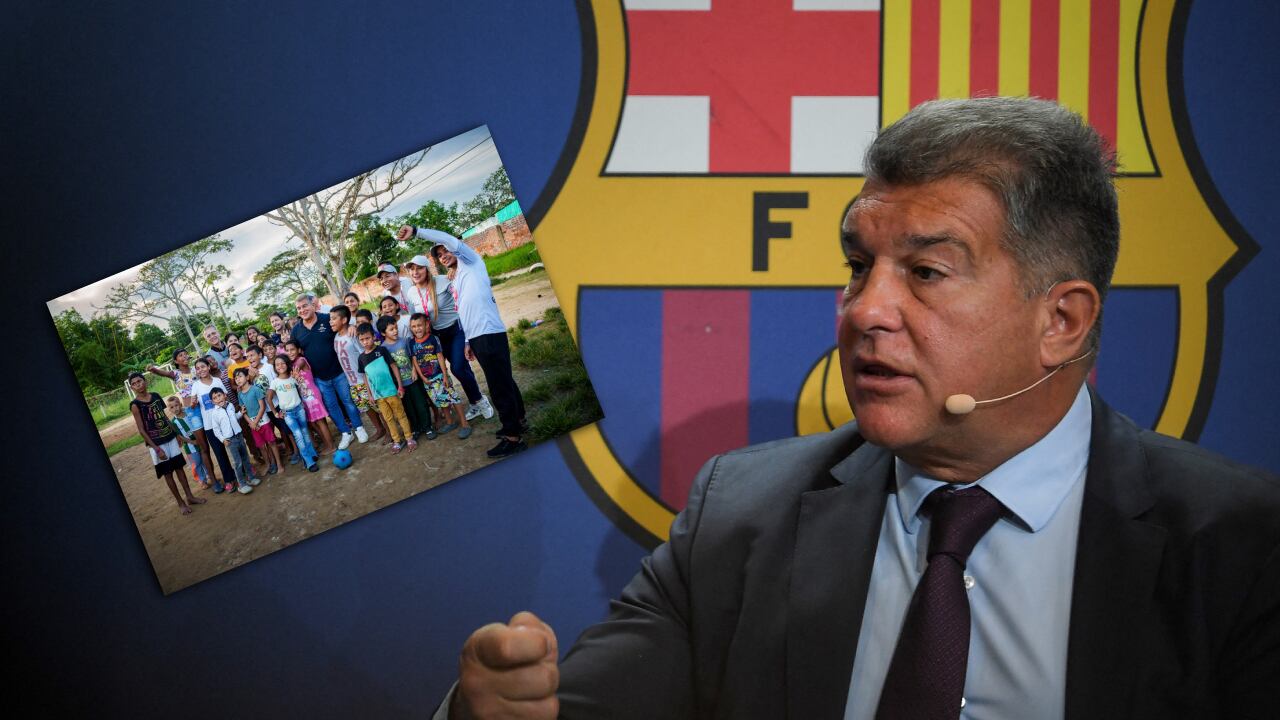 Laporta aseguró que Messi siempre seguirá siendo cercano al club