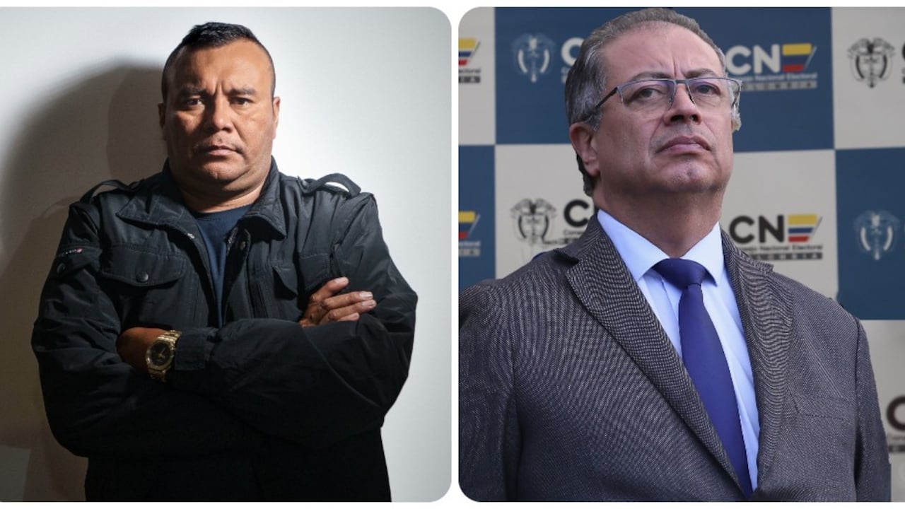 Calarcá Córdoba y Gustavo Petro.