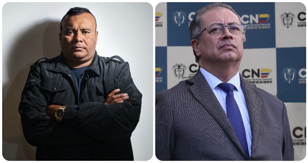 Calarcá Córdoba y Gustavo Petro.