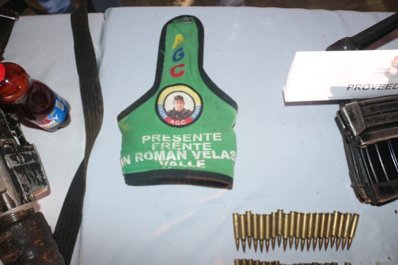 Golpe al Clan del Golfo en el departamento de Antioquia por parte del Ejército.