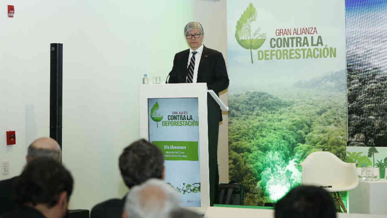Ola Elvestuen, ministro de Ambiente y Clima de Noruega