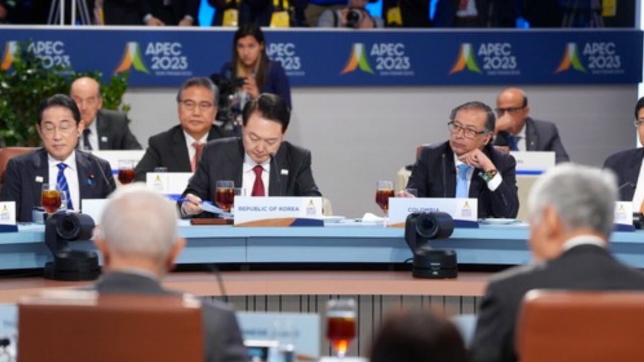 Presidente Gustavo Petro en cumbre de APEC