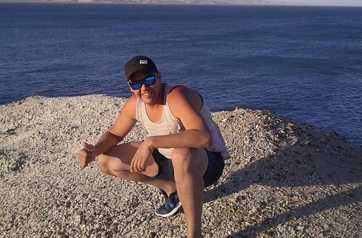 La pareja del hombre difundió varios mensajes por redes.