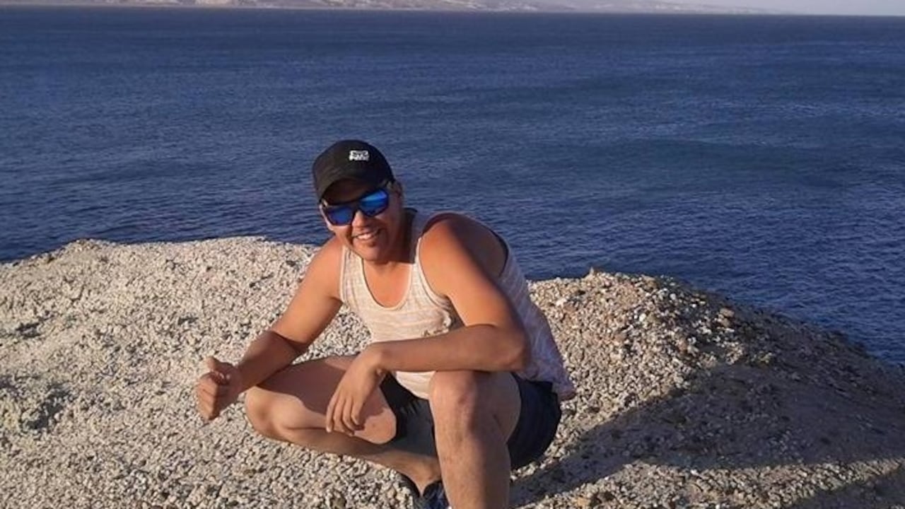 La pareja del hombre difundió varios mensajes por redes.