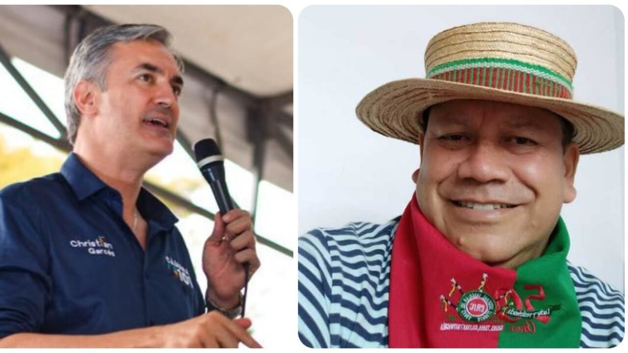 Christian Garcés y Giovani Yule.