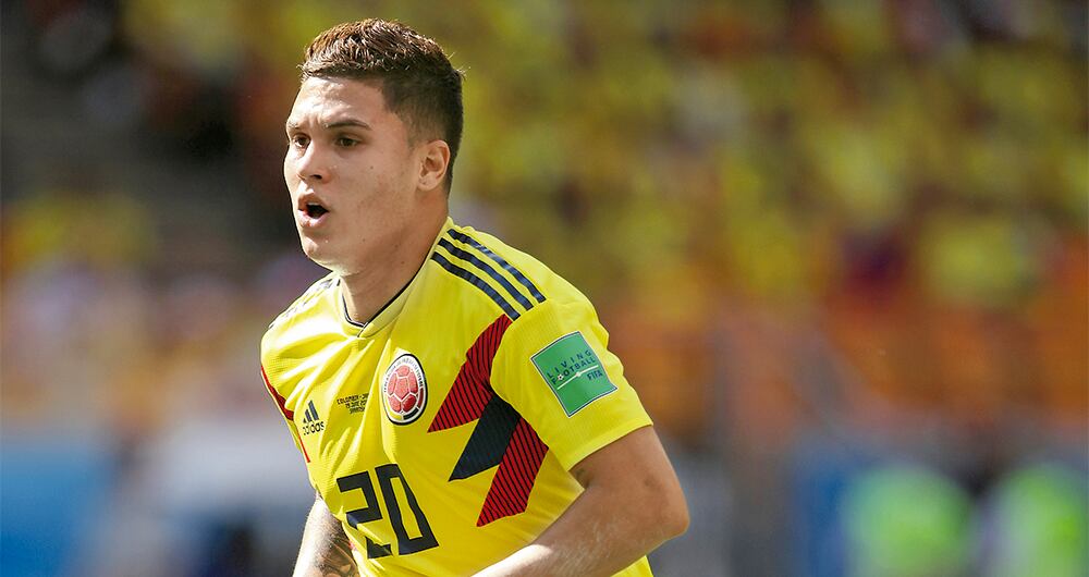  J. F.  Quintero (28 años), único colombiano en hacer gol en dos mundiales, podría hacer historia en Catar. El récord lo comparten Pelé, Cristiano Ronaldo, y los alemanes Seeler y Klose: anotaron en cuatro mundiales.