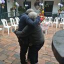 Madre e hijo se reencontraron 30 años después. El conflicto armado los obligó a separarse.