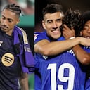 Fermín López y Raphinha / Jugadores del Getafe