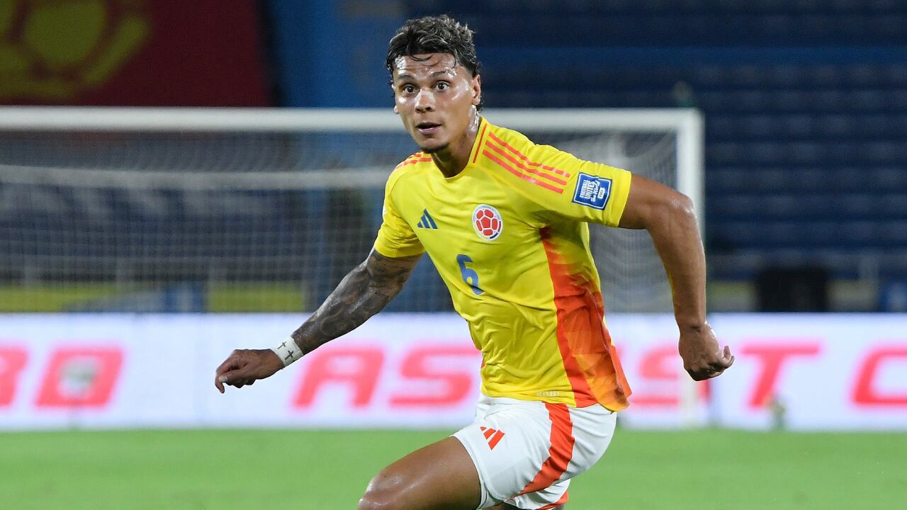 Richard Ríos, volante de la Selección Colombia.