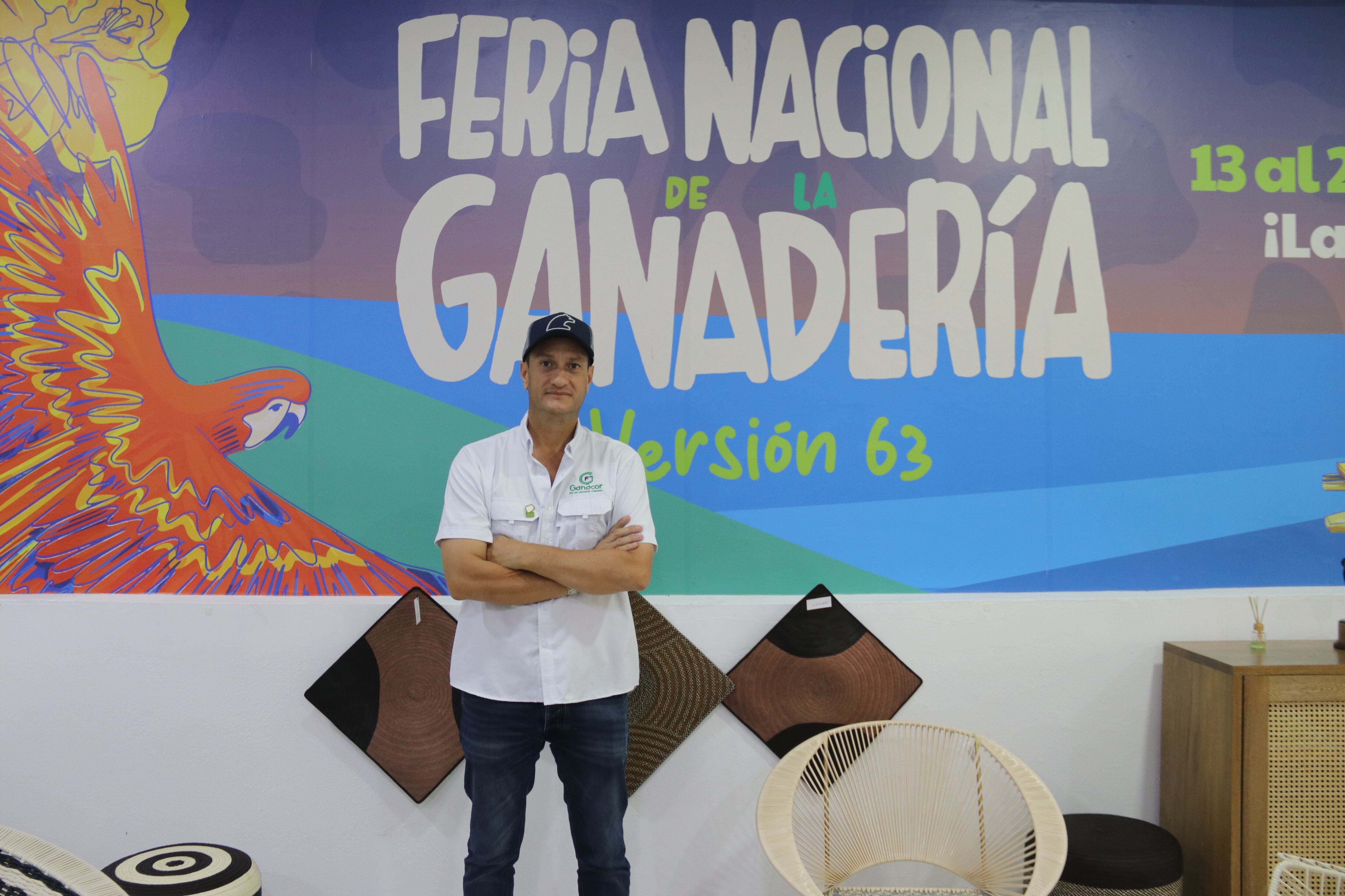 Humberto Lora, presidente de la Federación Ganadera de Córdoba.