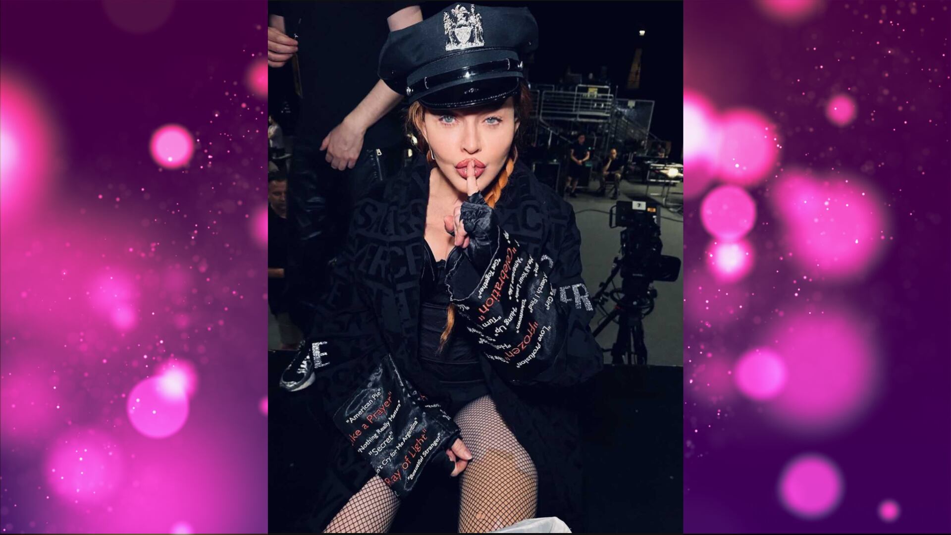 Madonna enferma. Foto: Instagram. @madonna