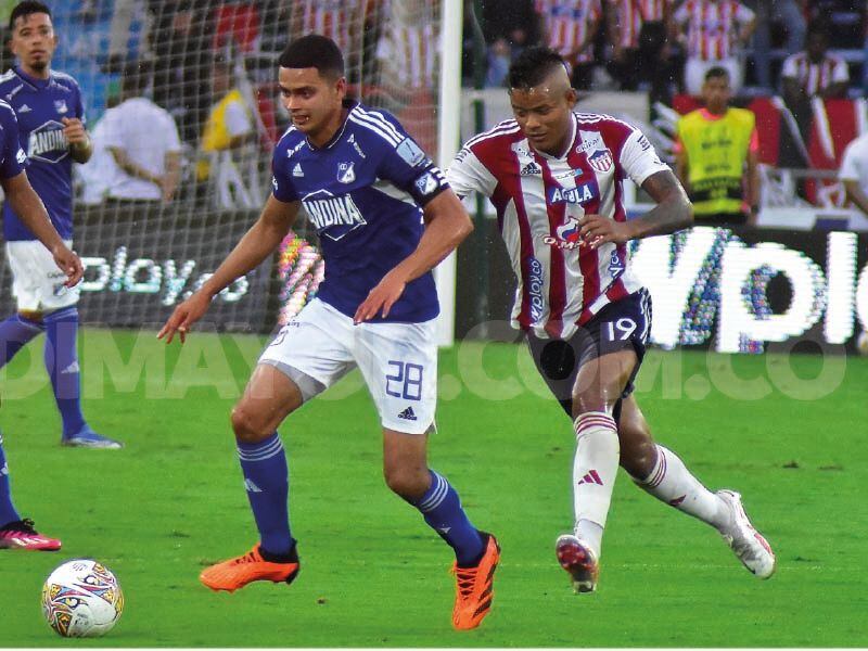 Junior y Millonarios.