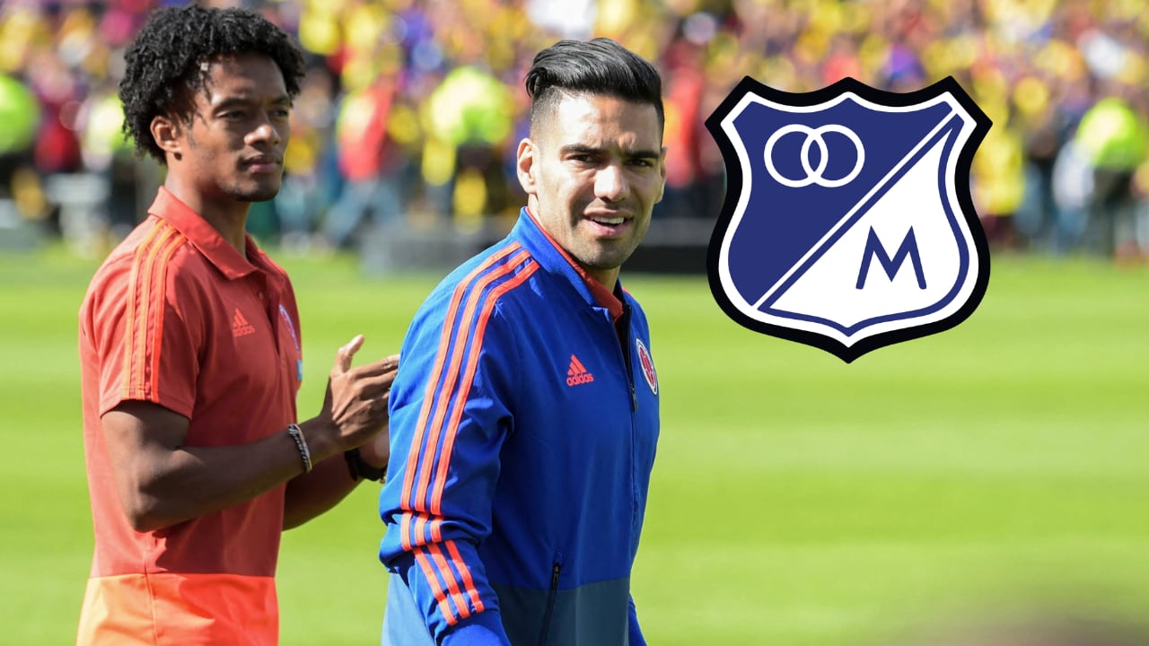 ¿Juan Guillermo Cuadrado y Radamel Falcao juntos en Millonarios? Ya hay varios pronunciamientos al respecto.