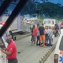 La víctima del accidente era un hombre joven.