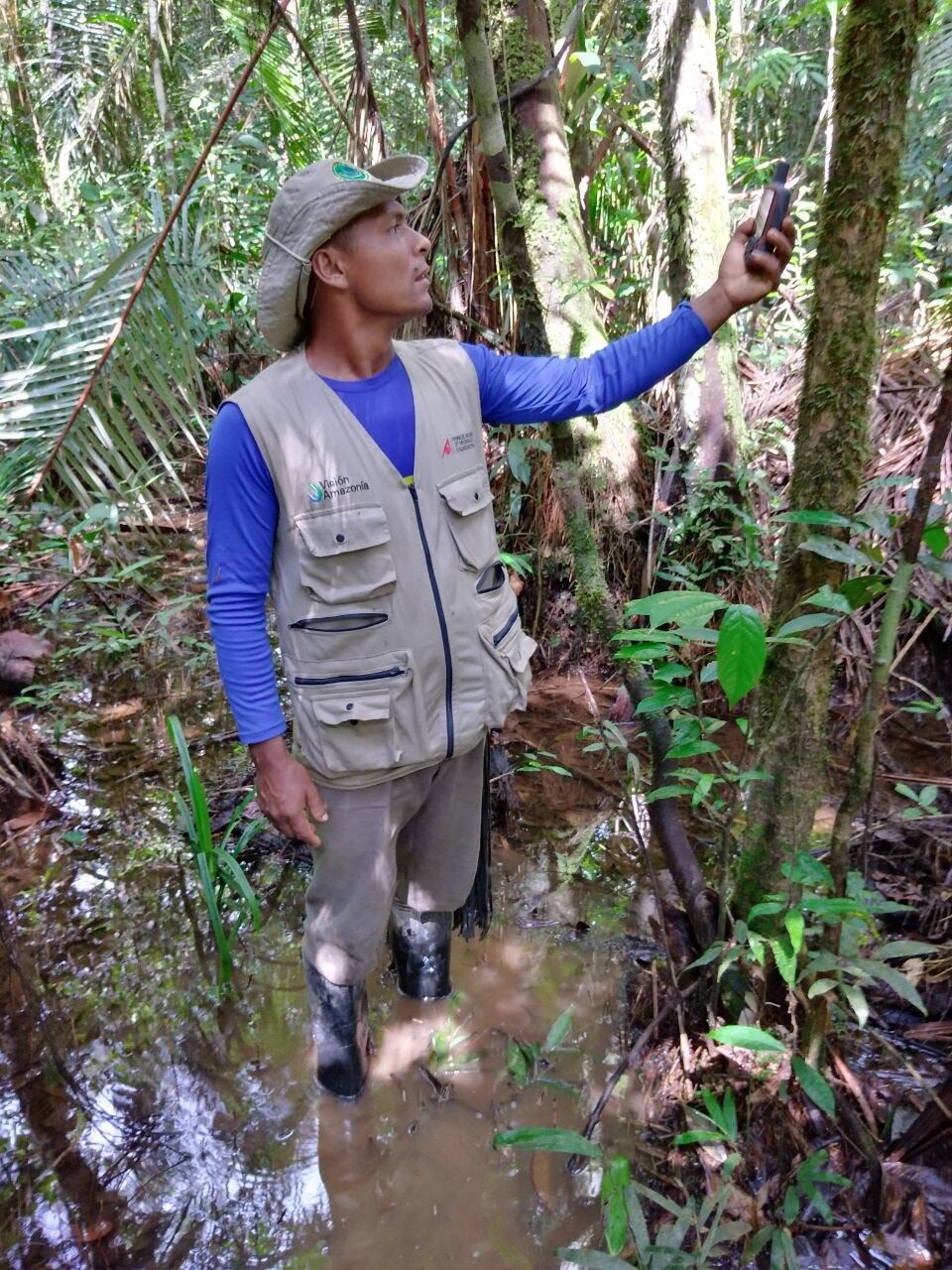 red de monitoreo comunitario en Amazonia