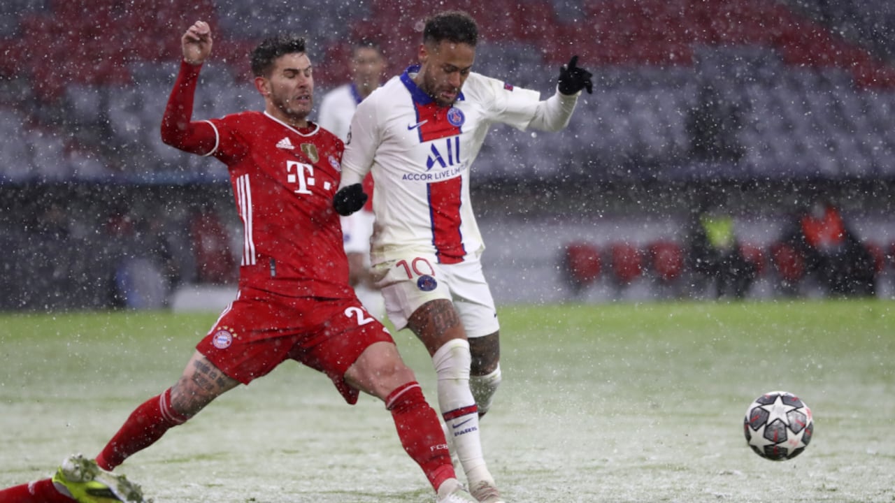 Bayern Múnich vs. PSG por Champions League.