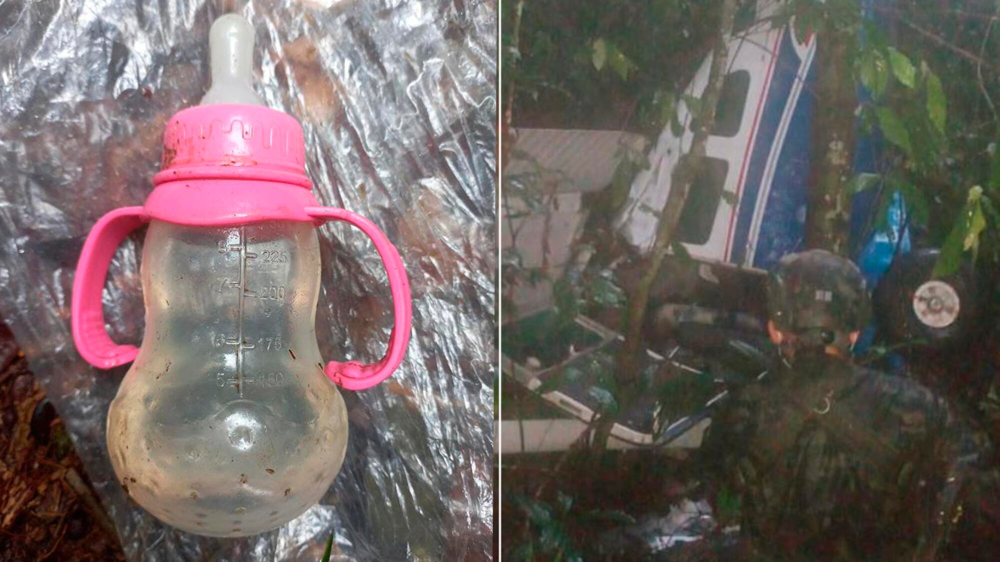 Niños avioneta accidente Caquetá