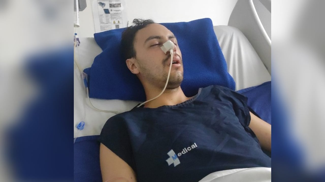 Juan Camilo Gamboa fue atropellado por un carro fantasma