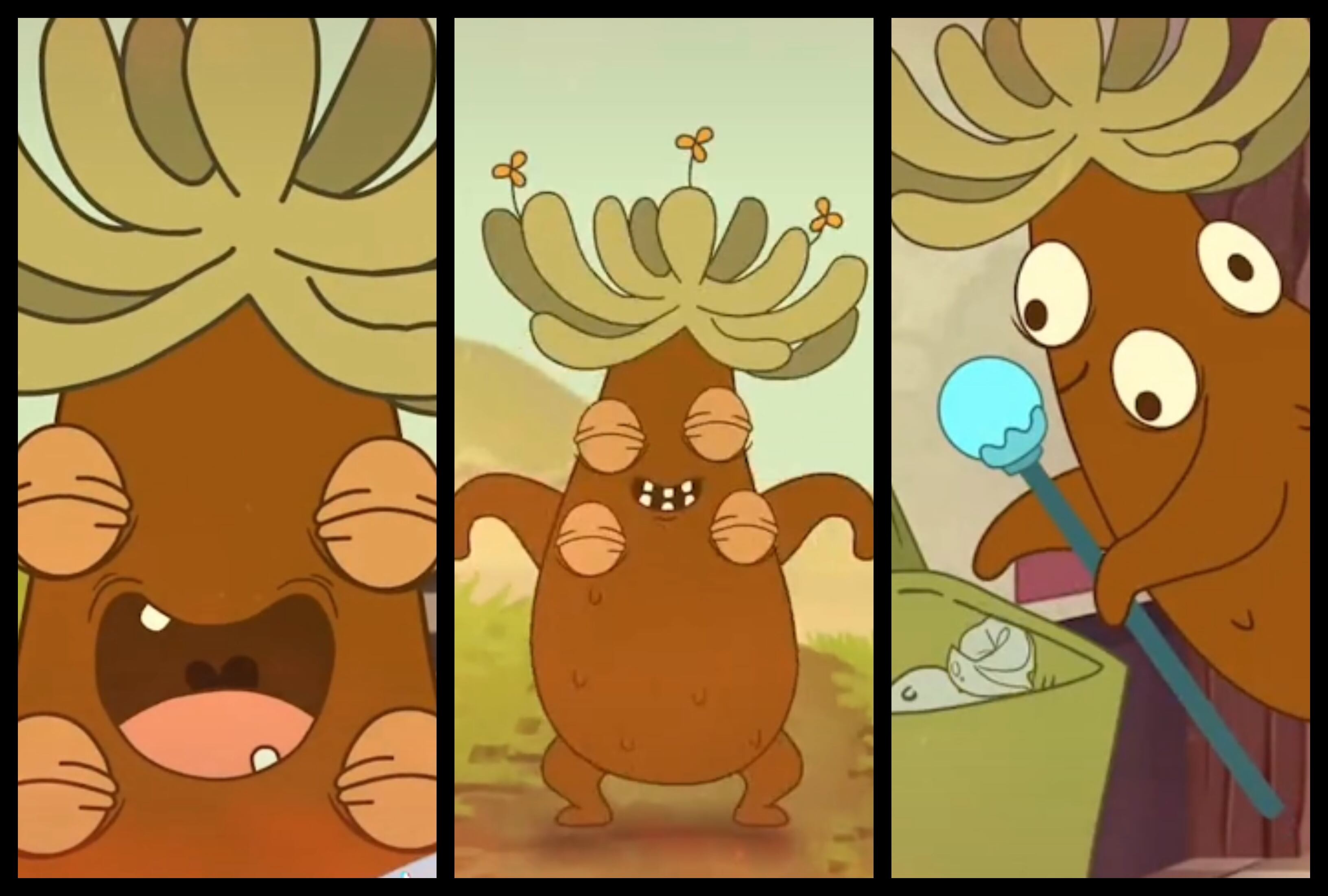 Frailejón Ernesto Pérez es un personaje animado del programa "Cuentitos mágicos", de Señal Colombia.