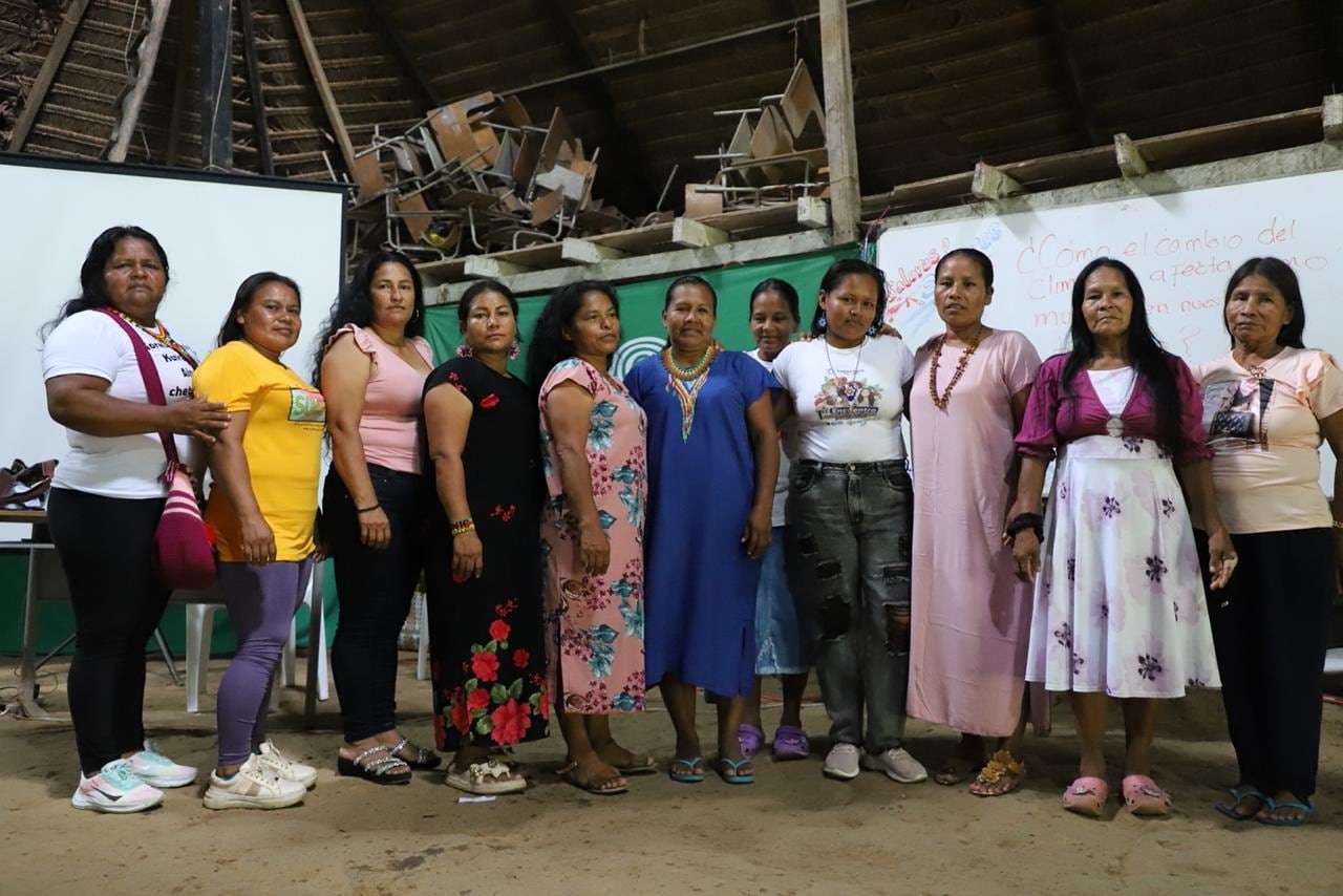 Mujeres indígenas lideran conservación de la Amazonía en Solano