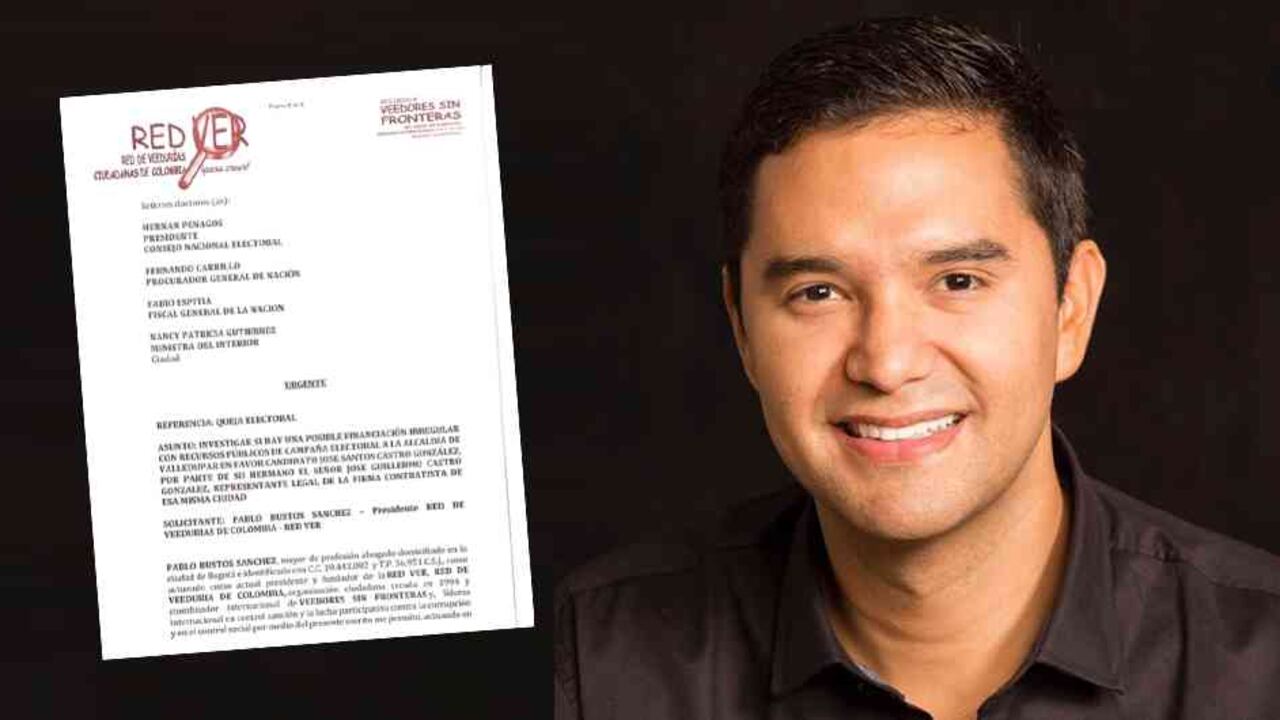 El Mello Castro niega que recursos de una obra hayan servido para financiar su campaña a la Alcaldía de Valledupar.