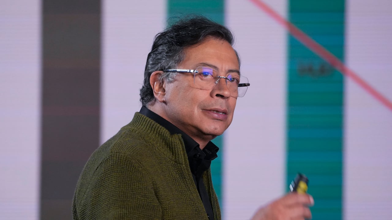 El presidente, Gustavo Petro, el 27 de agosto de 2025 en Bogotá