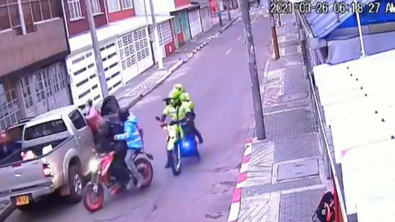 Imágenes de la cámara de seguridad