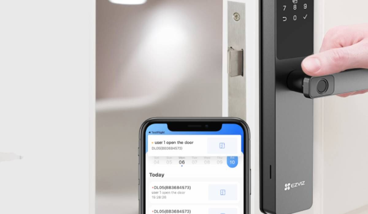 Las chapas inteligentes no necesitan de llaves, pues se controlan con el celular