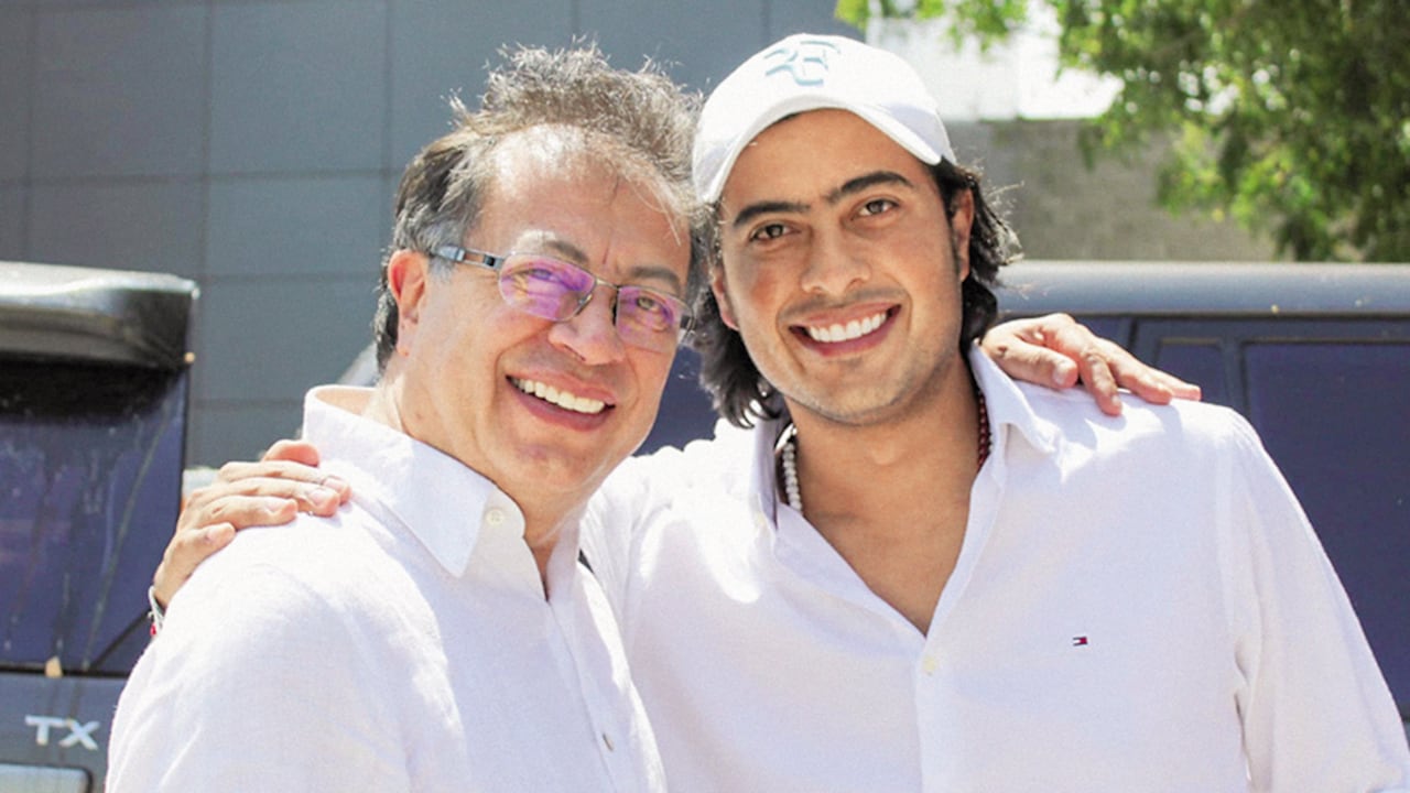 Nicolás Petro felicitó al presidente en Instagram