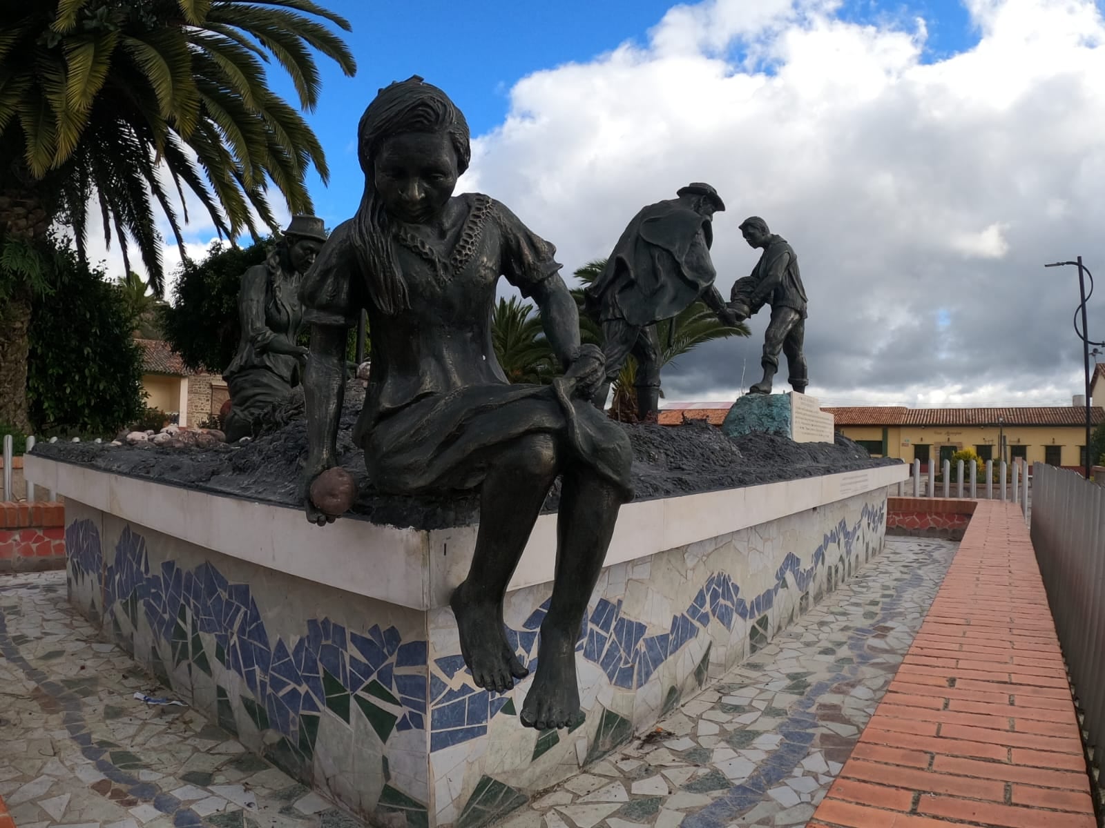 Esculturas en Sora, Boyacá.
