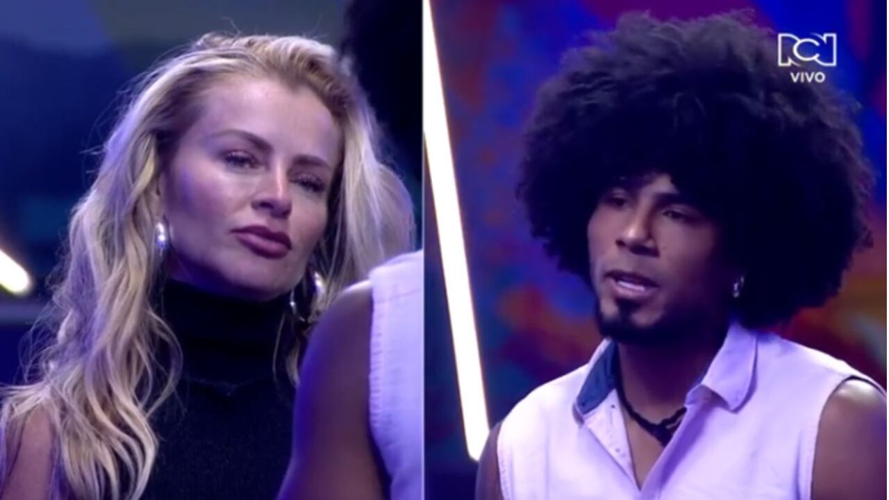 Sandra y Pantera en 'La casa de los famosos'.