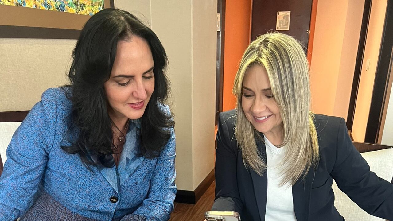 María Fernanda Cabal y Vicky Dávila se reunieron.