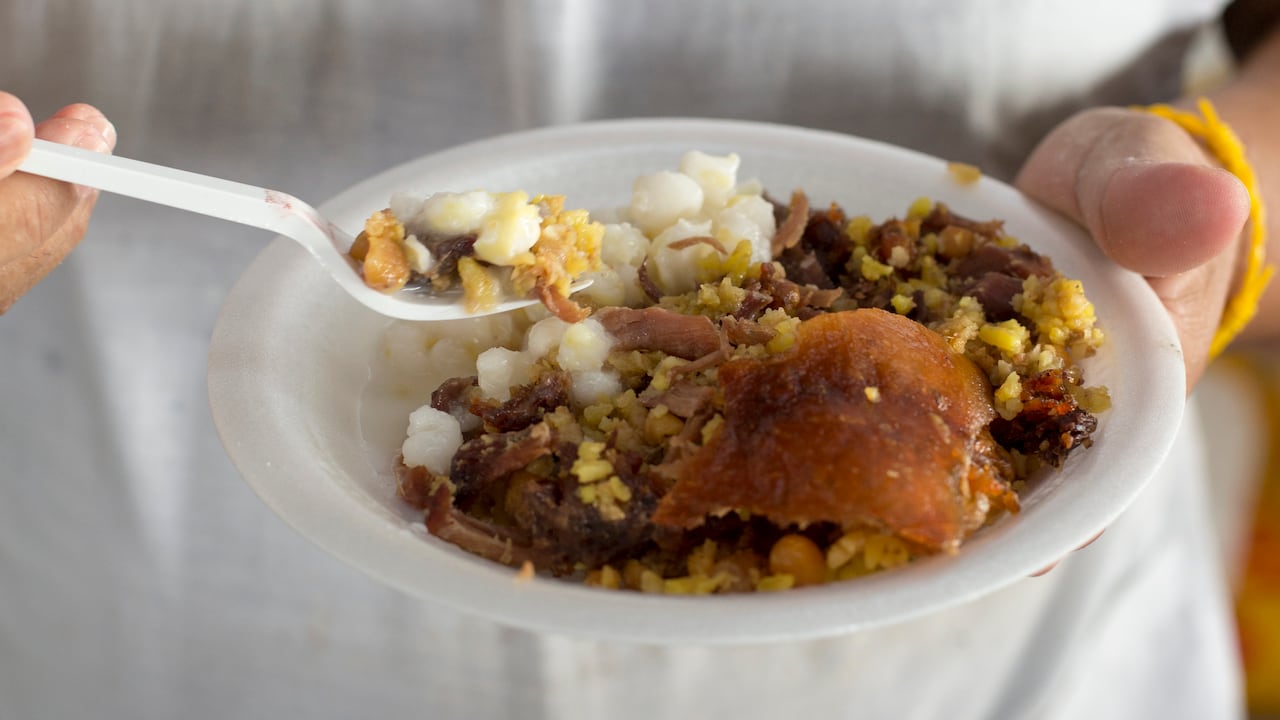 El tamal es un alimento imperdible en un viaje por el Huila.