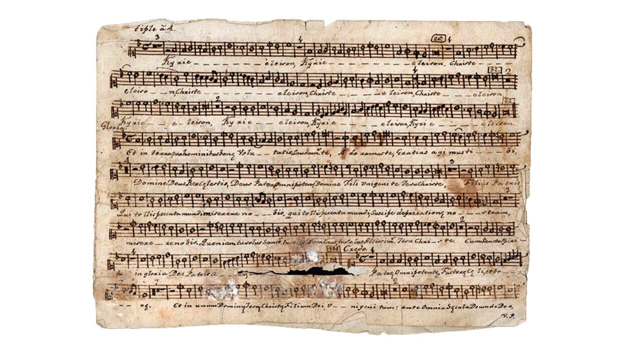 Manuscritos de Palestrina. Se conservan en archivos de Italia y el resto del mundo. Son materia de estudio para entender la técnica compositiva del Renacimiento.