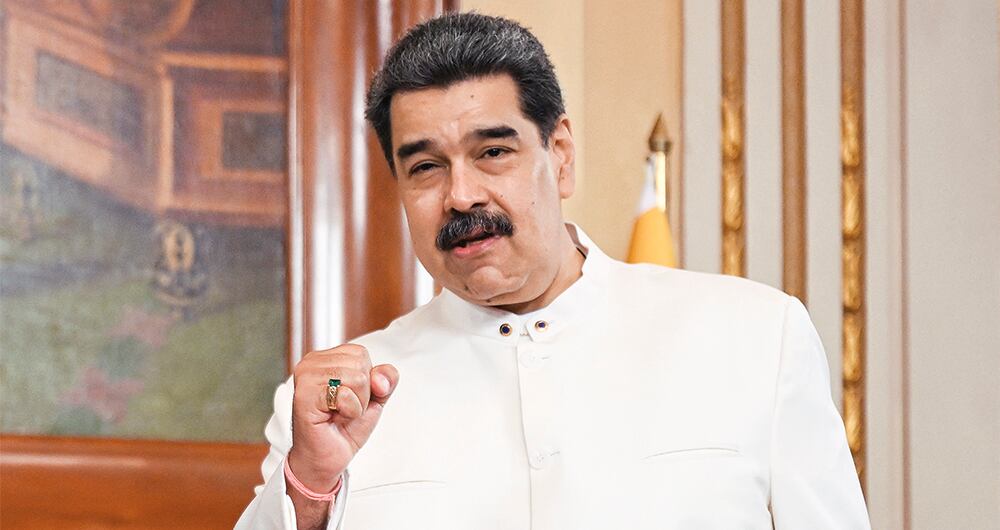 Nicolás Maduro, presidente de Venezuela
