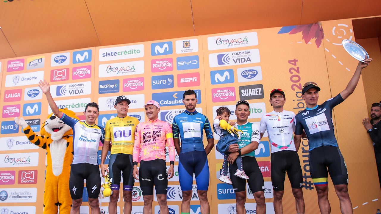 Algunas de las estrellas que participaron del Tour Colombia en 2024