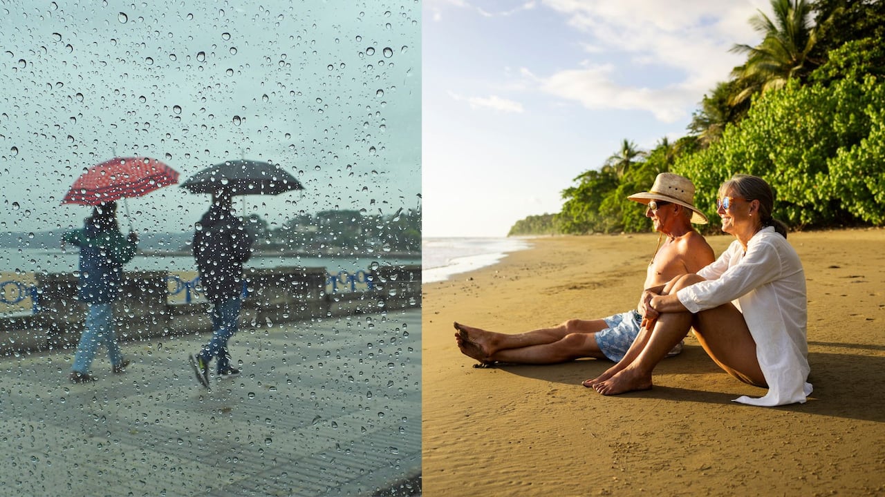 El clima estará dividido entre fuertes lluvias en varias regiones y tiempo seco en otras zonas del país.