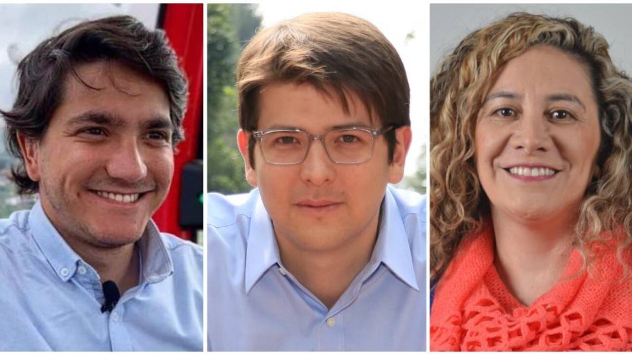 Juan David Quintero, Miguel Uribe y Lucía Bastidas.