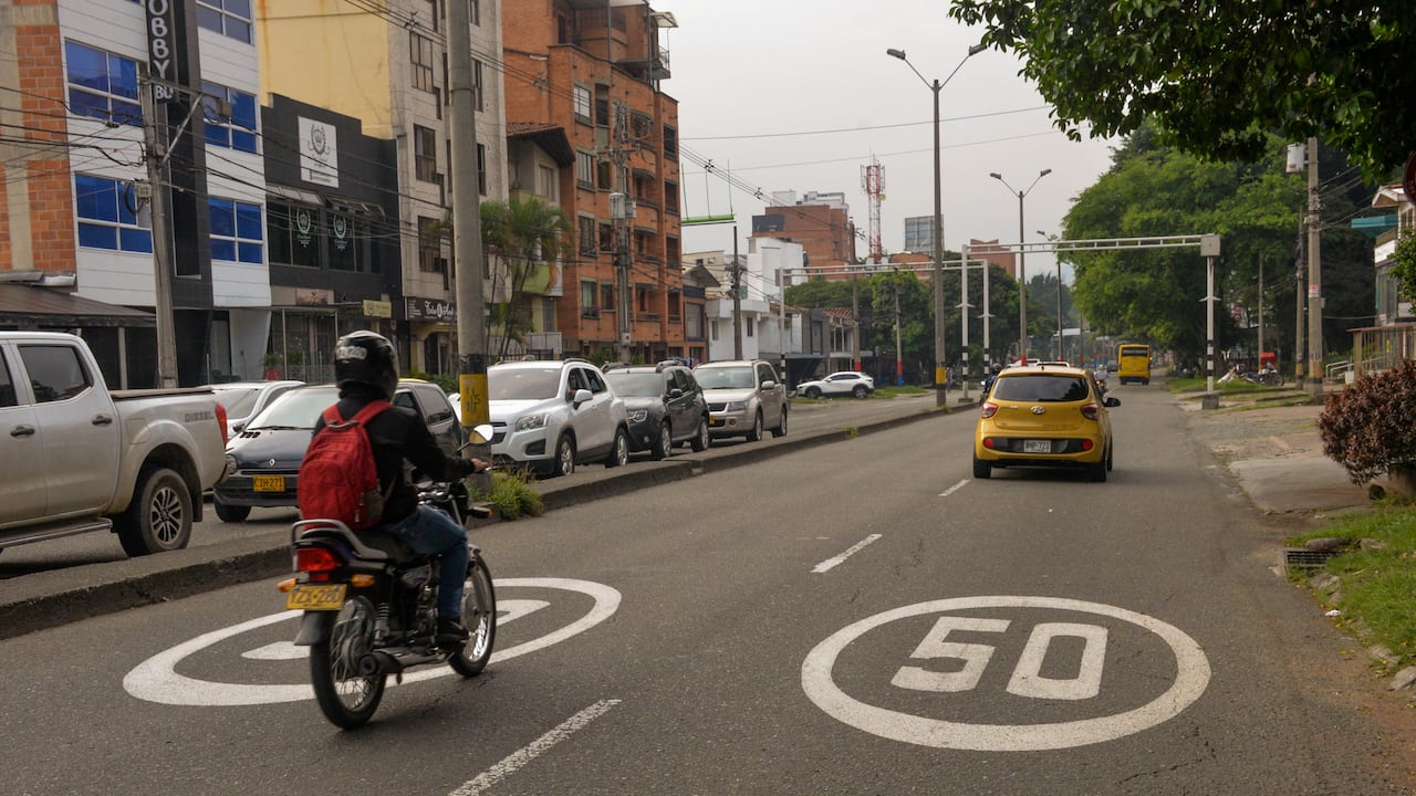 Avenida 80 de Medellín.