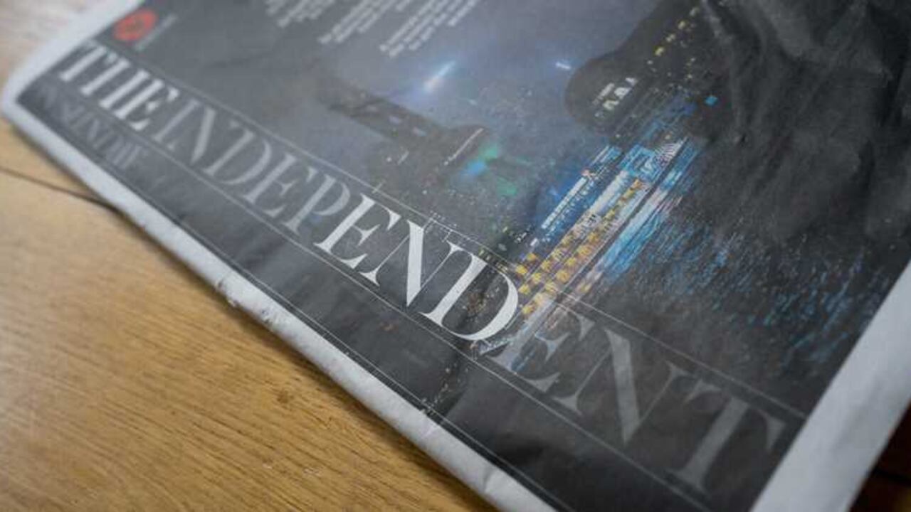 La última portada impresa de The Independent fue impresa el 20 de marzo de 2016.