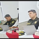 Teniente Coronel Wilson Carvajal adscrito a la Policía de Barranquilla.