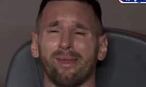 El llanto desconsolado de Messi