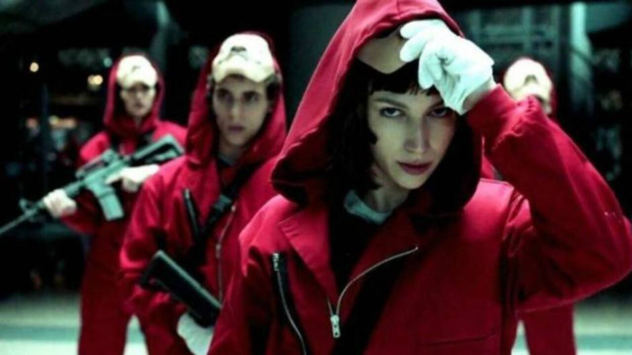 La actriz Úrsula Corberó es Tokio, una de las protagonistas de "La casa de papel".