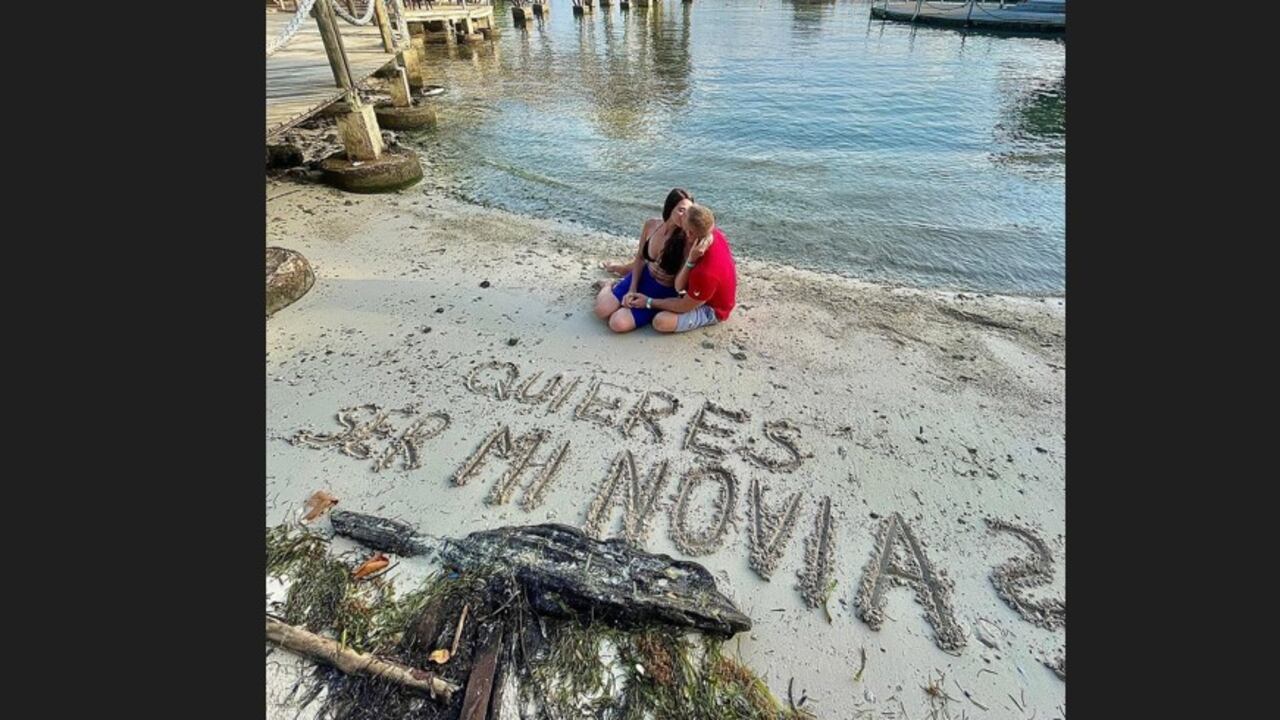 Dominic Wolf encontró el amor en una joven colombiana