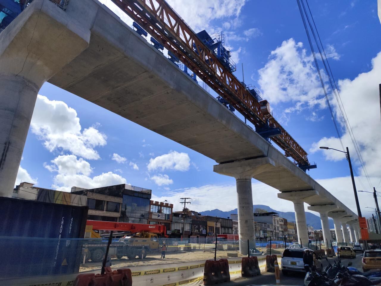 Así avanza la obra del Metro de Bogotá.