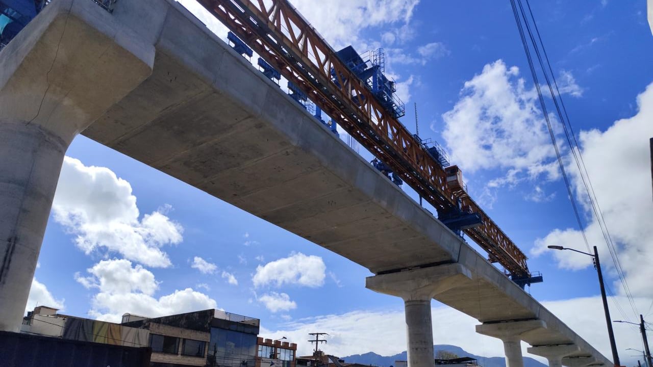 Así avanza la obra del Metro de Bogotá.