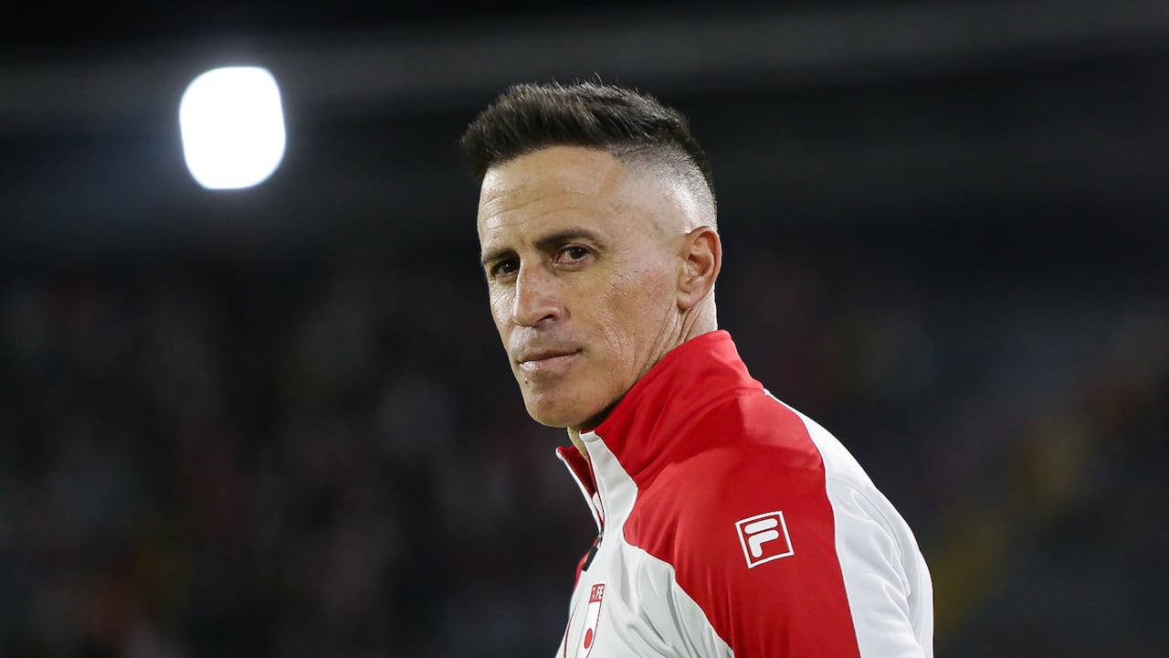 Bogotá. Diciembre 02 de 2024.Independiente Santa Fe enfrenta a Deportivo Pasto, por encuentro válido de la Liga BetPlay II 2024 de la fecha 4 de cuadrangulares del grupo A, en el estadio Nemesio Camacho El Campin. (Colprensa - Cristian Bayona).